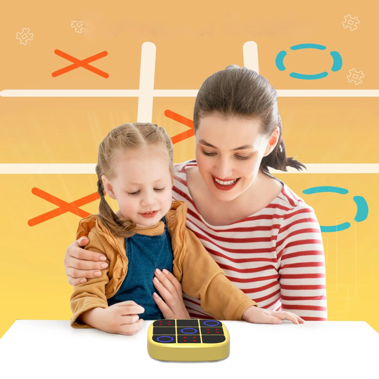 Tic Tac Bolt Board Game – 3-in-1 Handheld Puzzle Console for Endless Fun