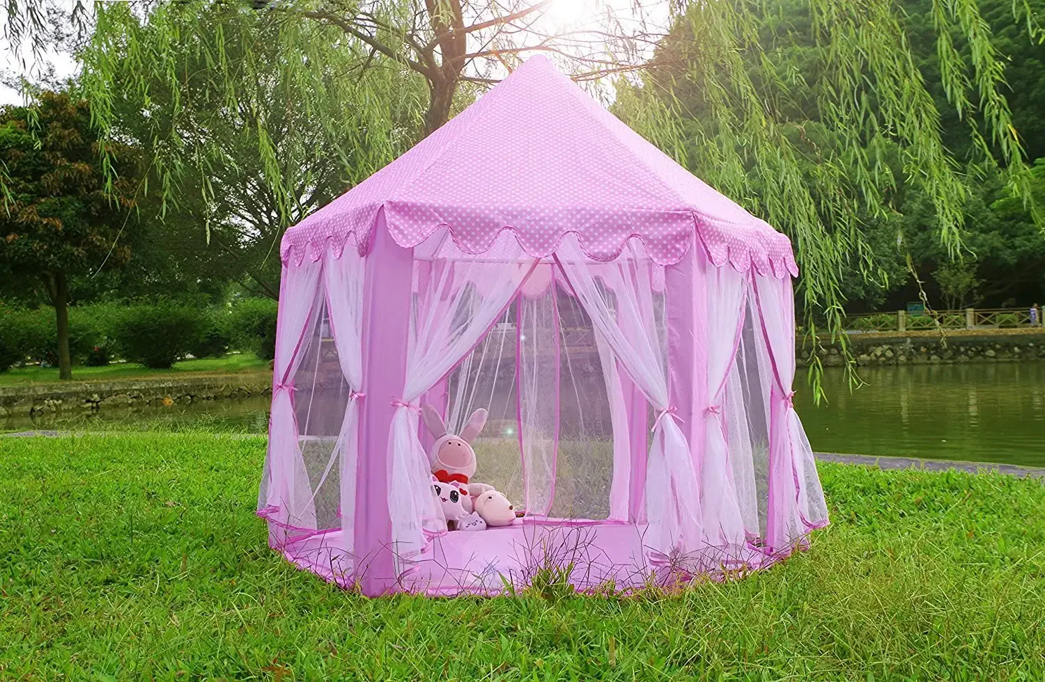 Princess Castle Play Tent for Kids – Magical Indoor & Outdoor Playhouse for Girls
