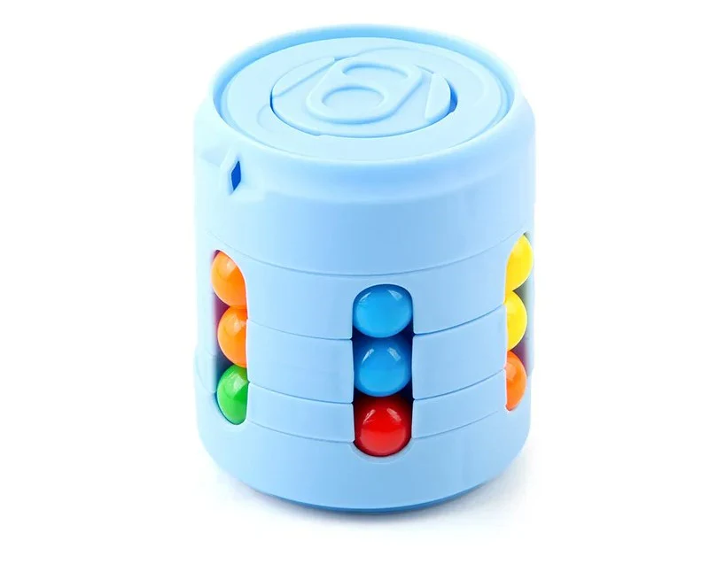 Magic Rotating Beans Puzzle Cube – Montessori Educational Toy & Fidget Game for Kids and Adults Stress Relief