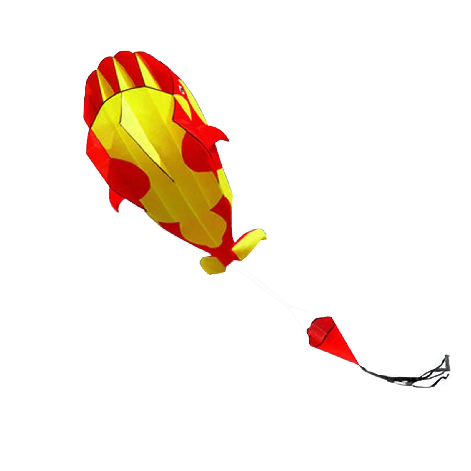 Frameless Dolphin Parafoil Kite - Summer Outdoor Fun Toys and Games for Kids