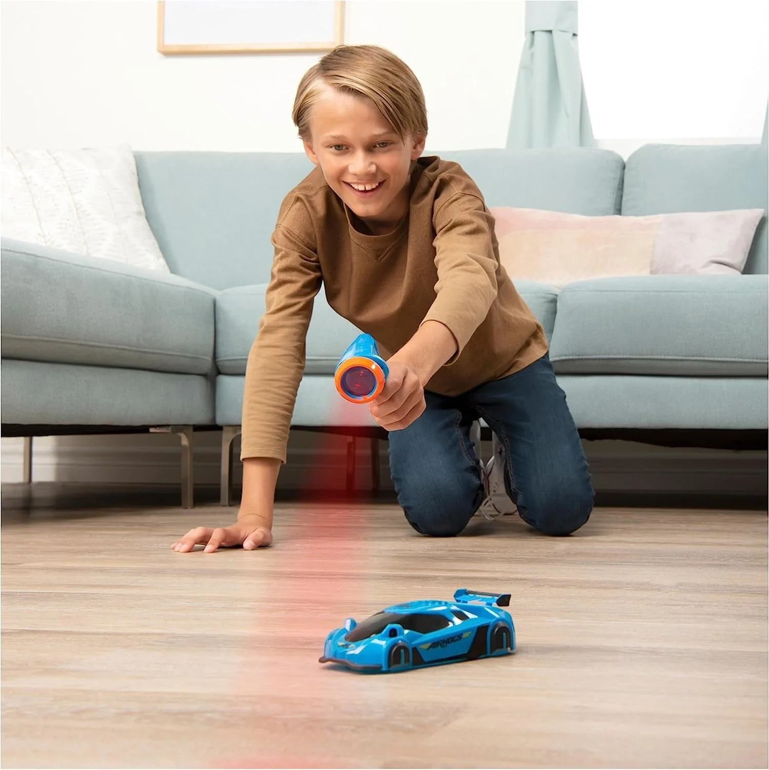 Gravity-Defying Laser RC Car