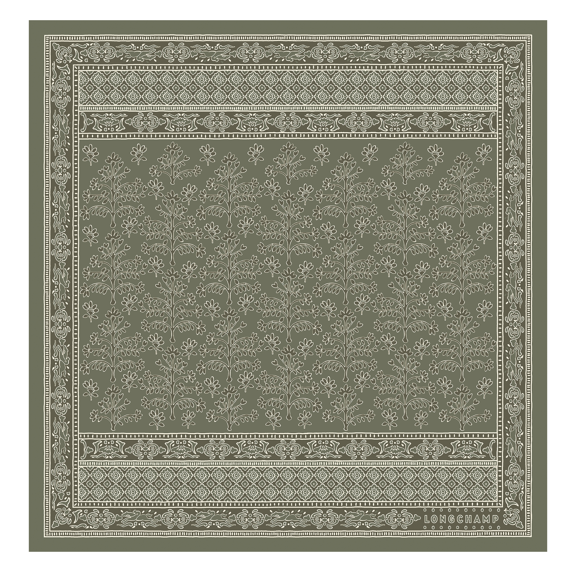 Tree of Life Silk scarf 50