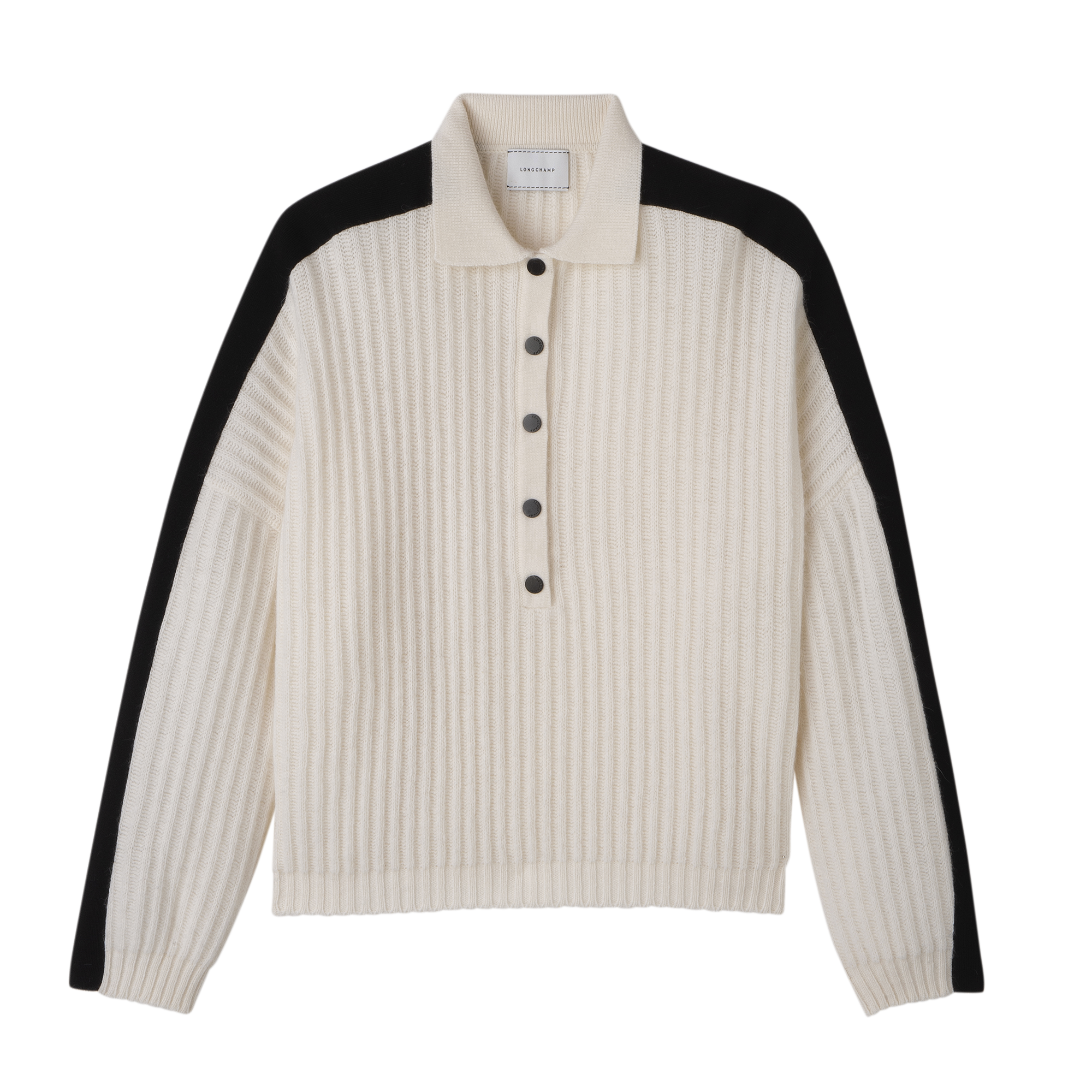 Polo collar jumper