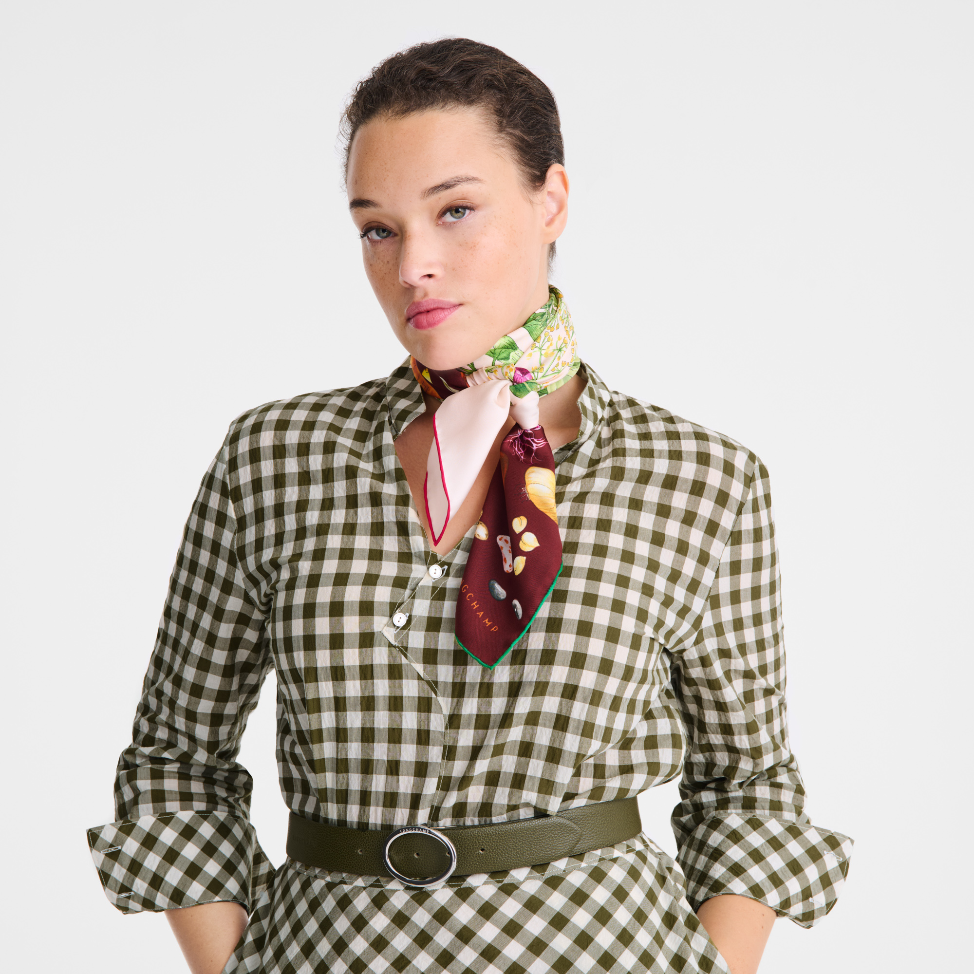 Beyond the Garden Silk scarf 90