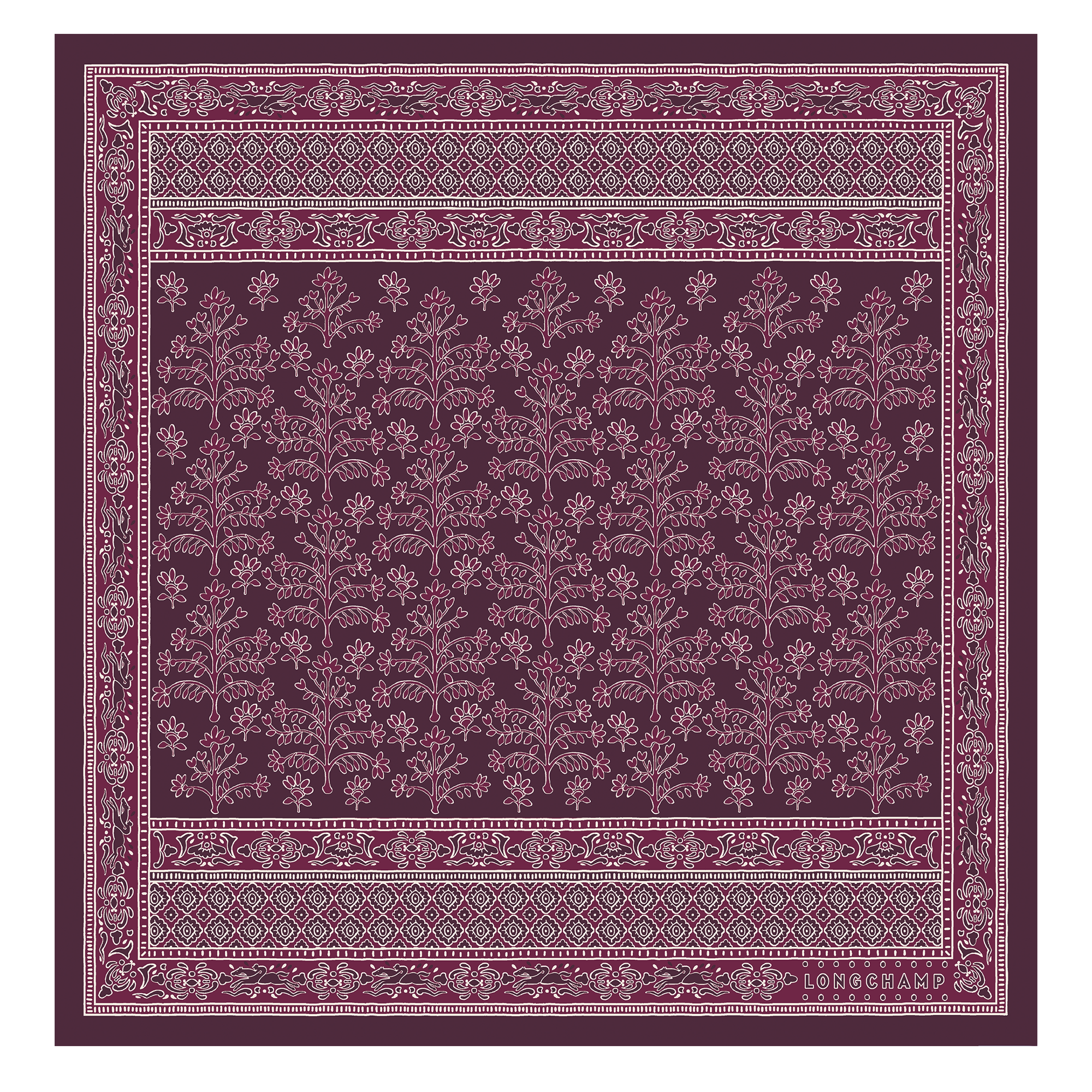 Tree of Life Silk scarf 50