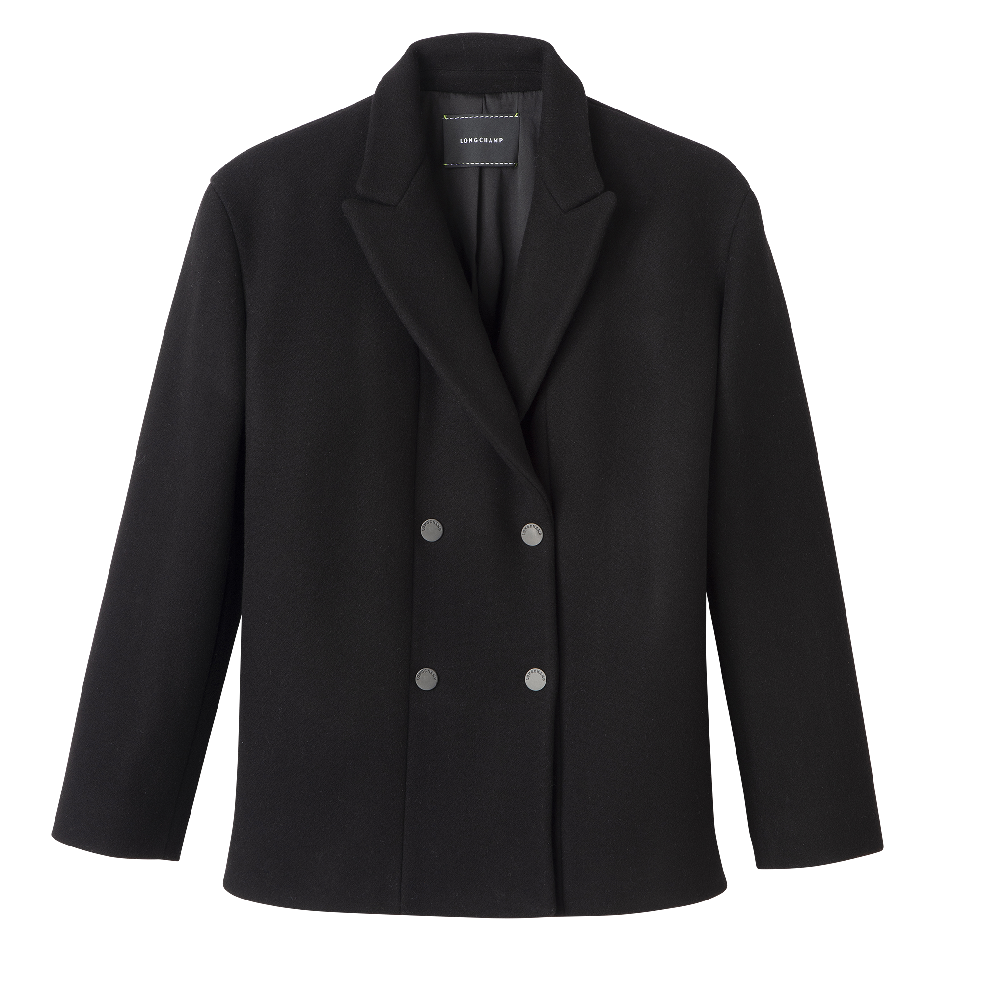Straight peacoat
