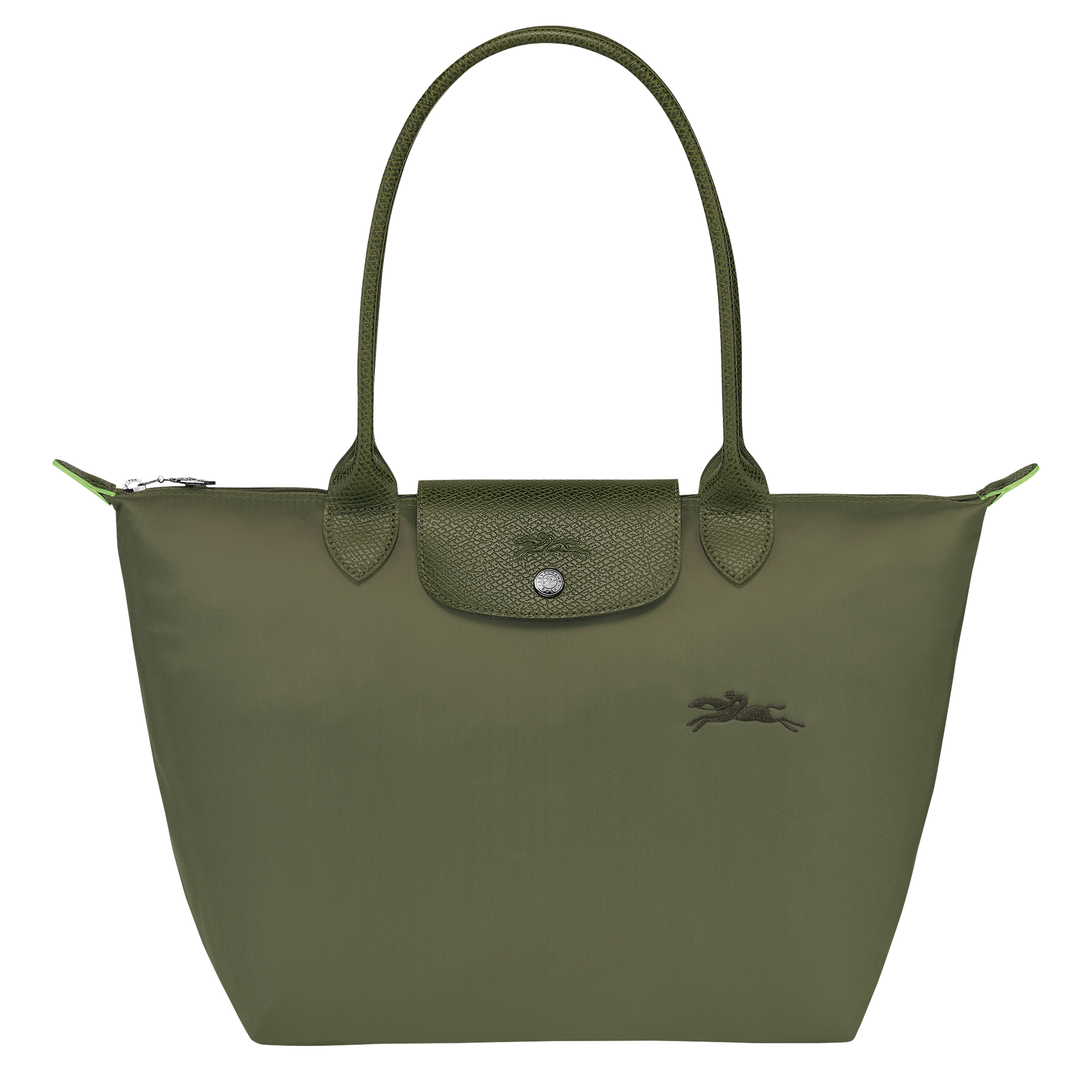 Le Pliage Green M Tote bag