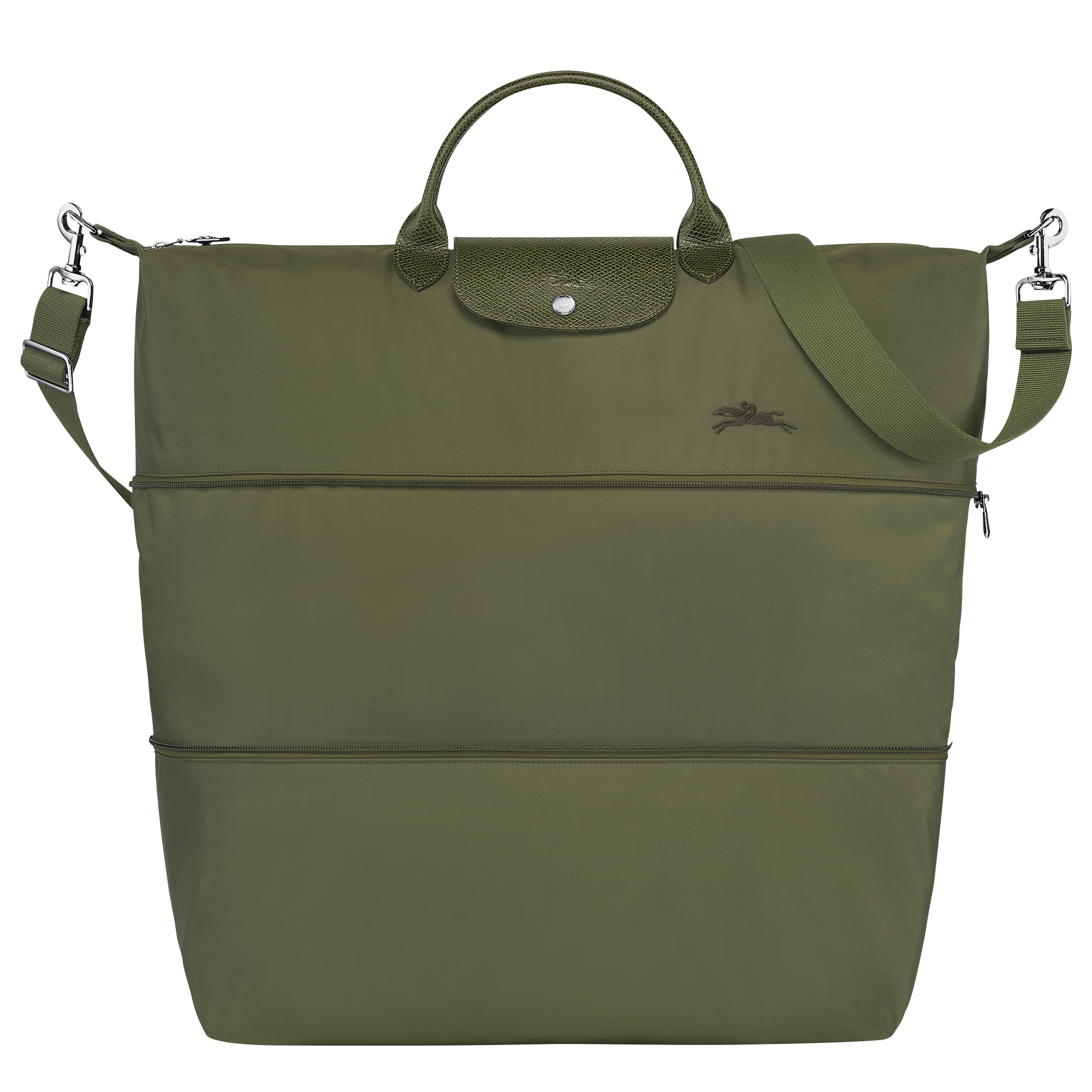 Le Pliage Green Travel bag expandable