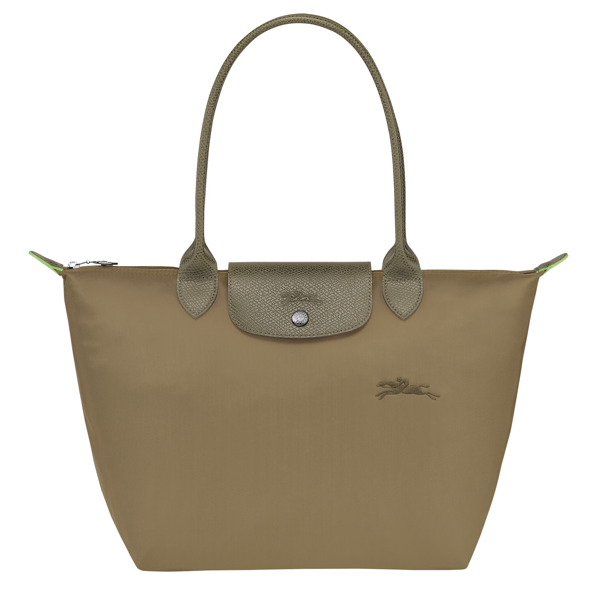 Le Pliage Green M Tote bag