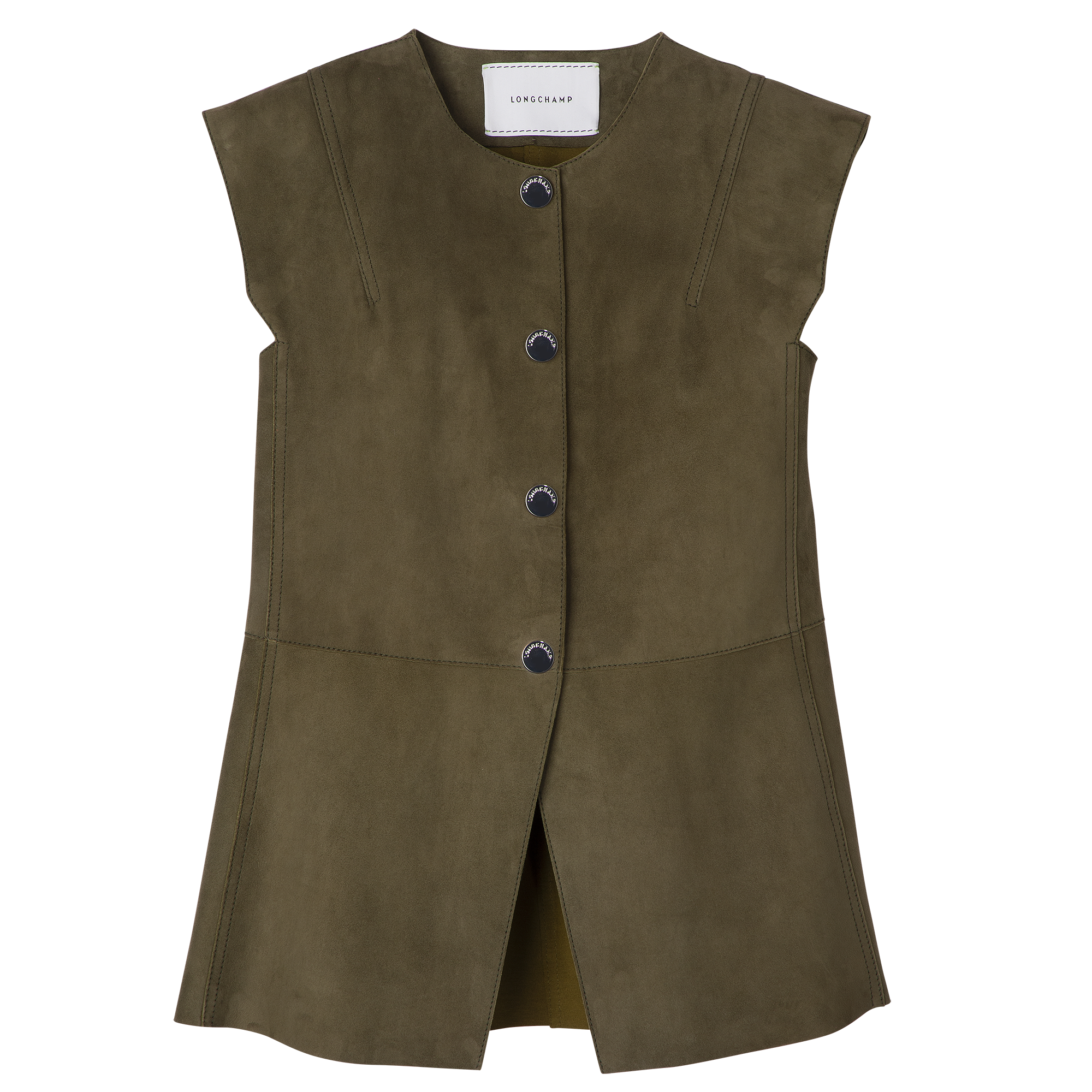 Sleeveless jacket
