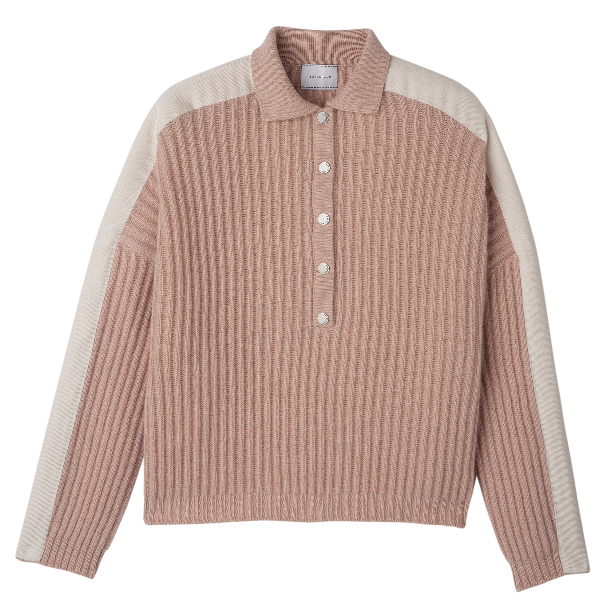 Polo collar jumper