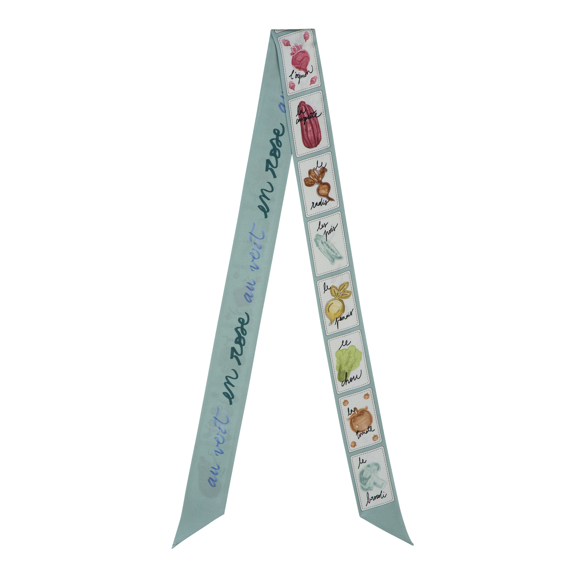 Pink and Green Headband