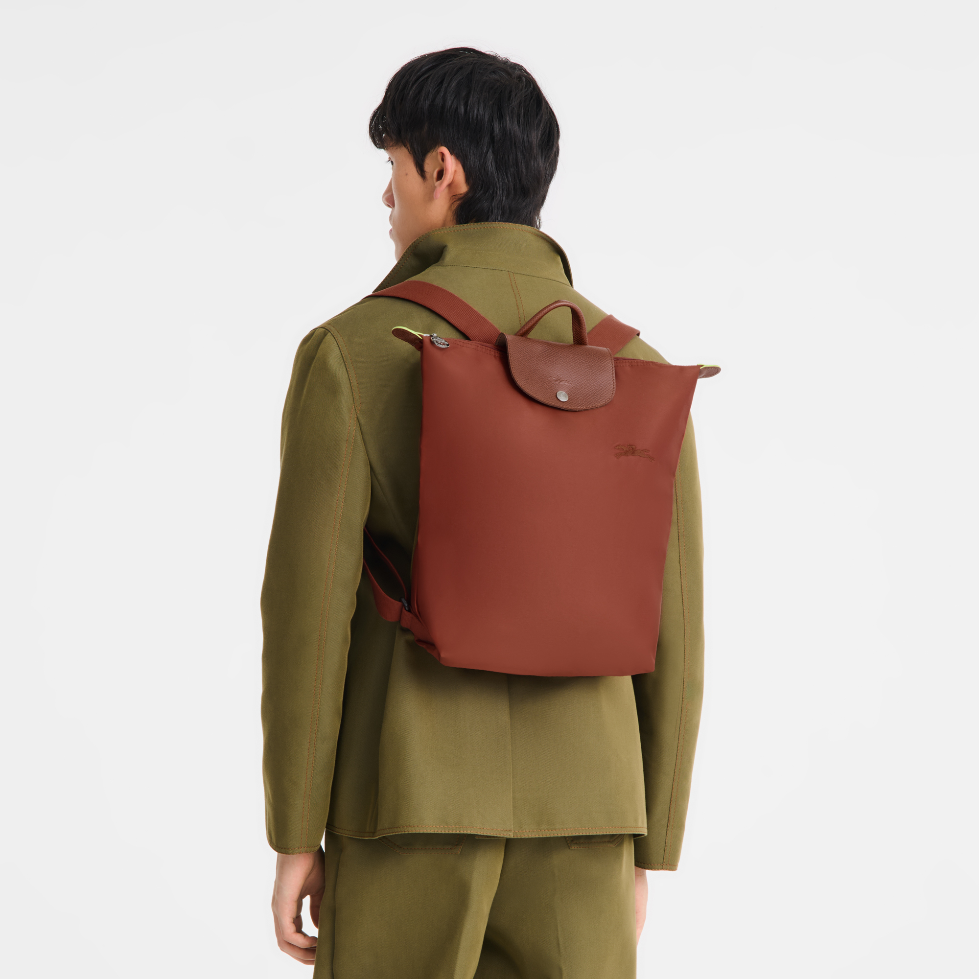 Le Pliage Green M Backpack