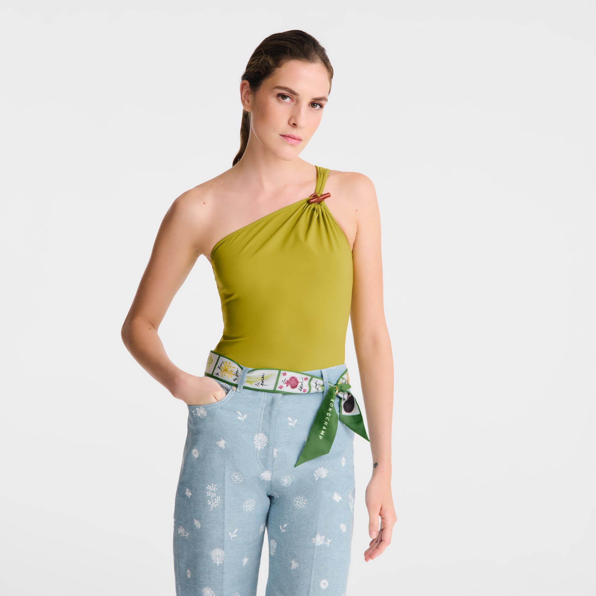 Pink and Green Headband