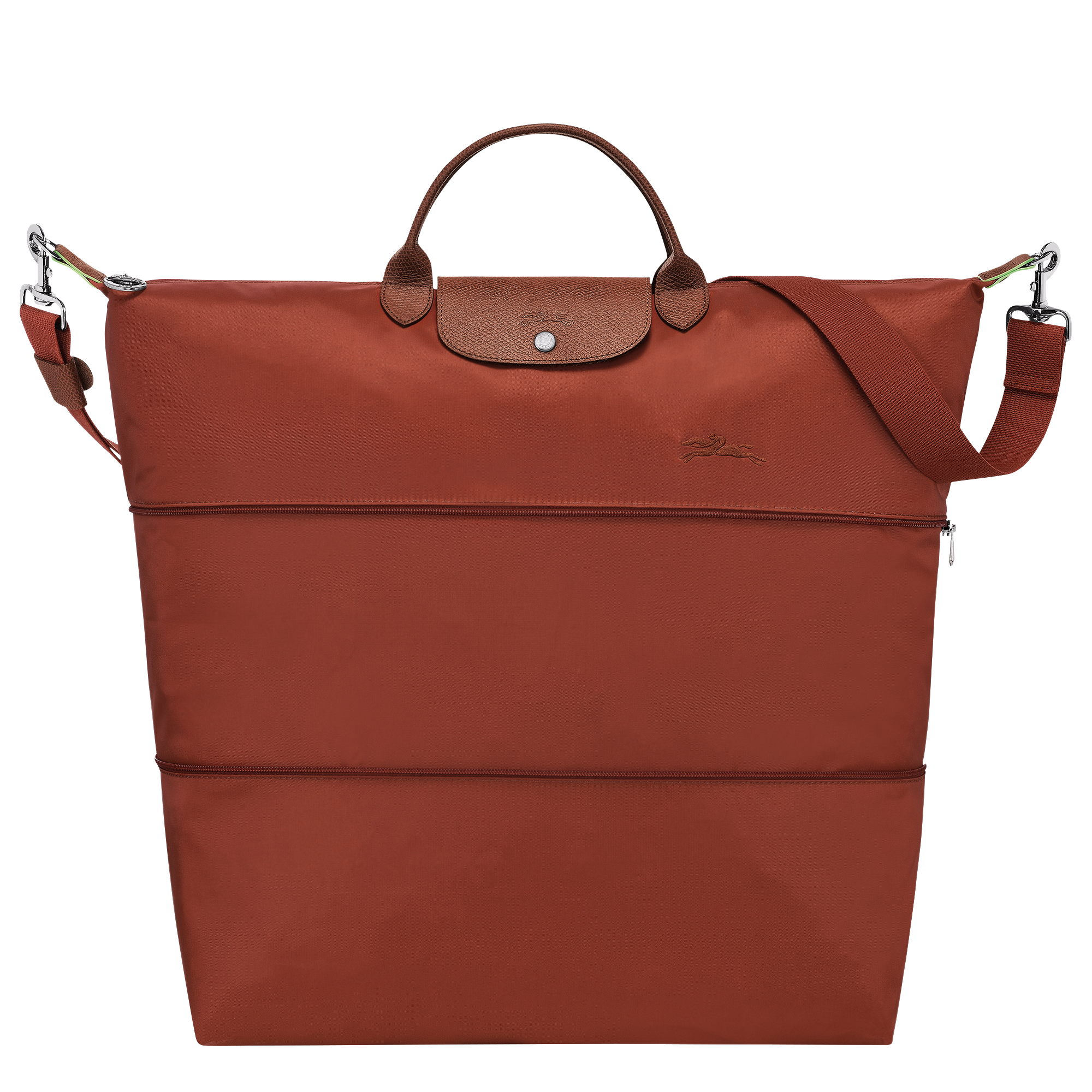 Le Pliage Green Travel bag expandable