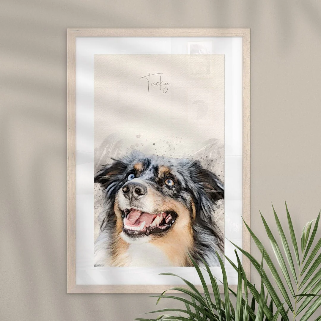 Personalisiertes Gemälde nach Fotovorlage