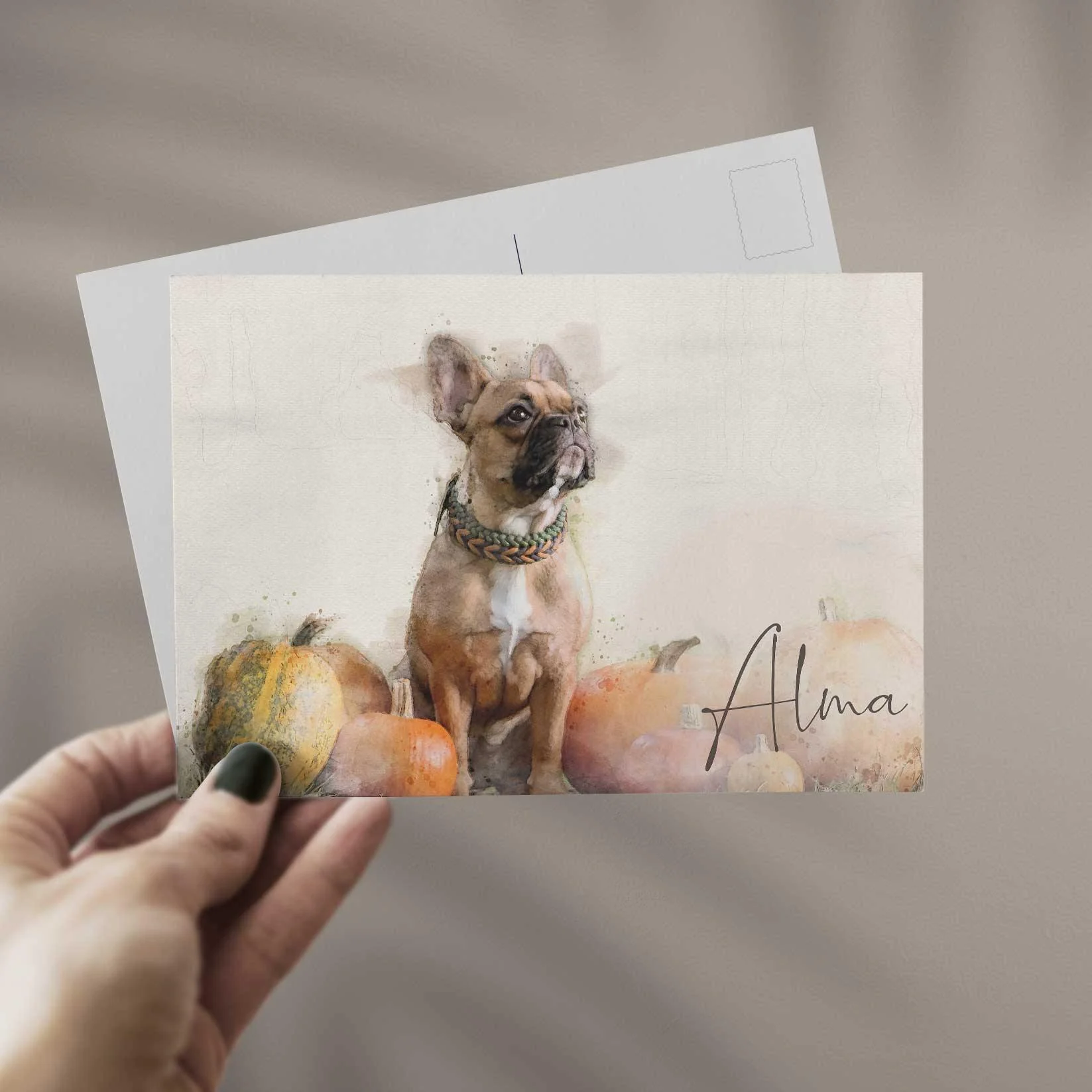 Personalisierte Postkarte