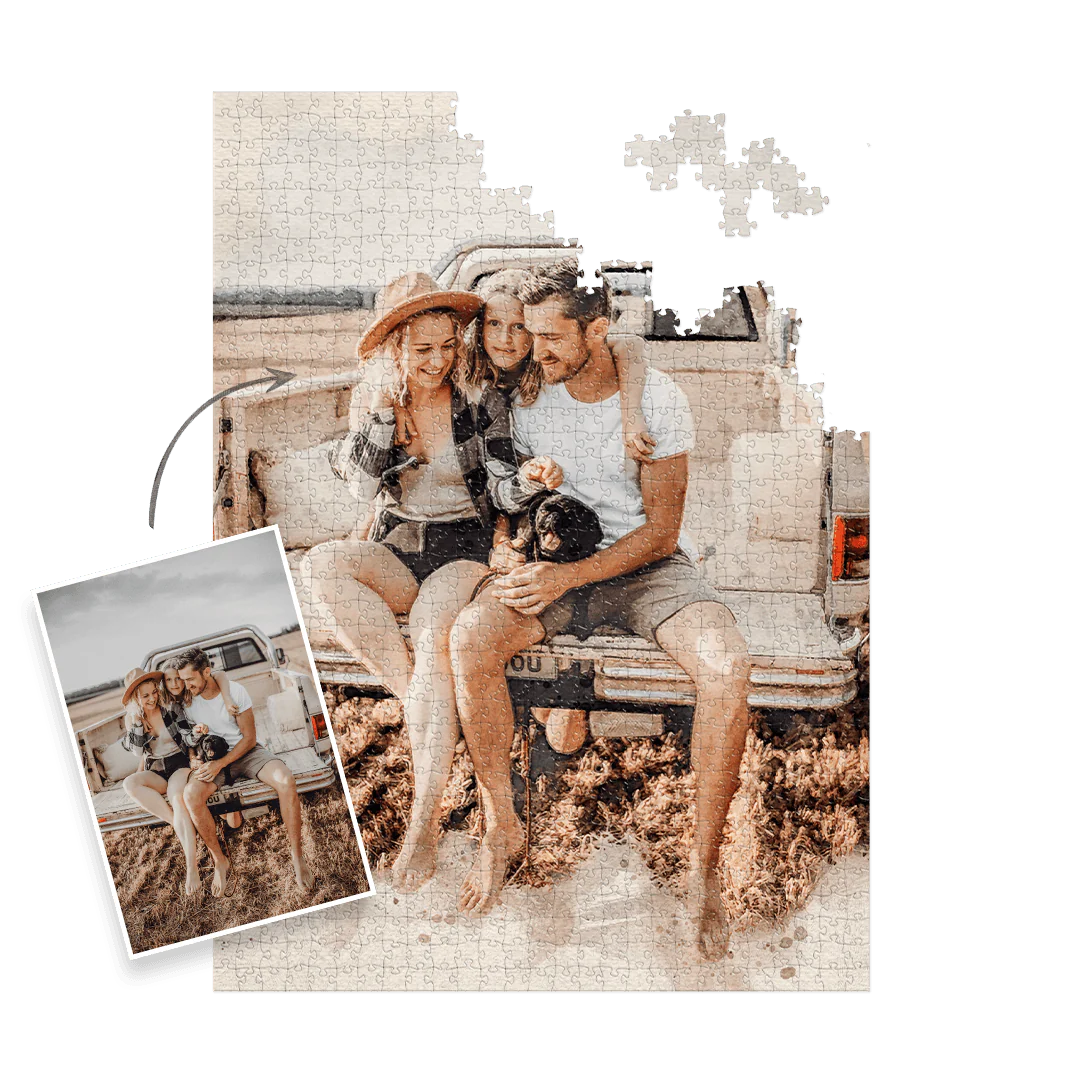 Personalisiertes Fotopuzzle nach Fotovorlage