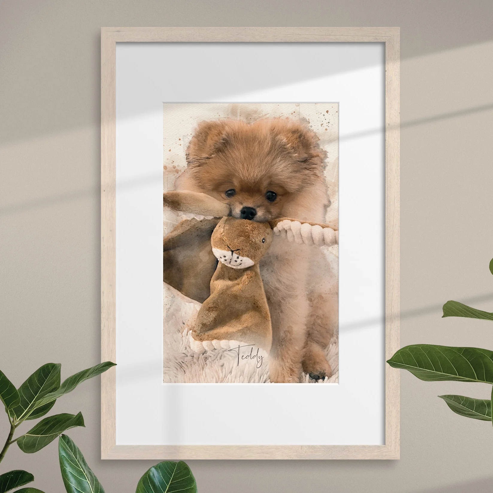 Personalisiertes Gemälde nach Fotovorlage