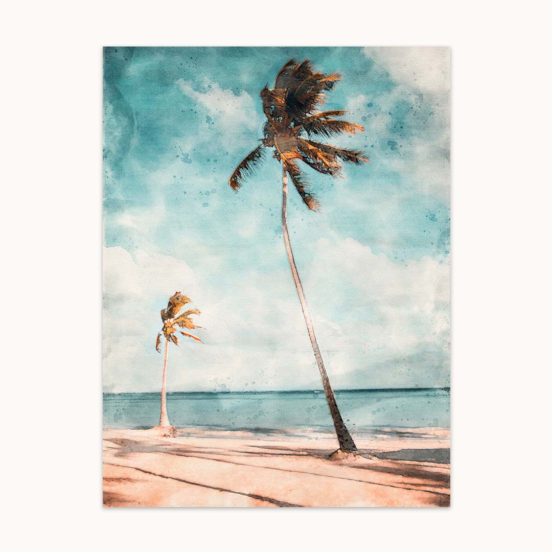 Strand mit Palme