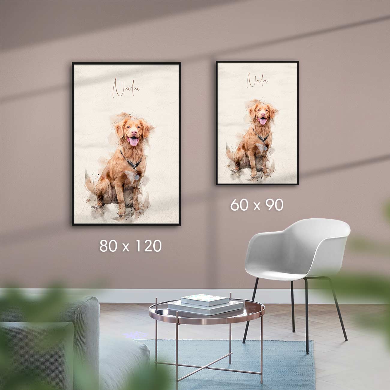 Personalisiertes Gemälde nach Fotovorlage