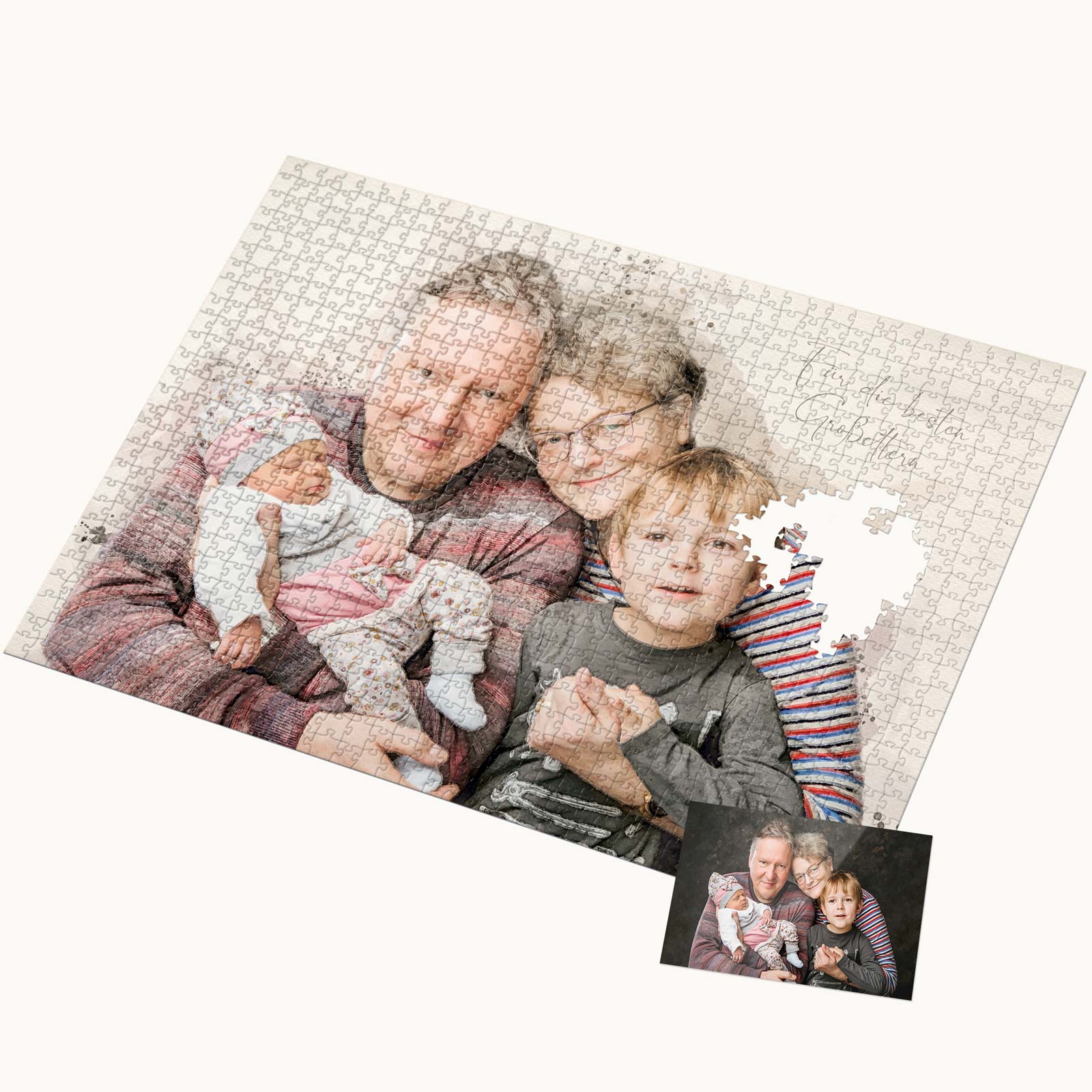 Personalisiertes Fotopuzzle nach Fotovorlage