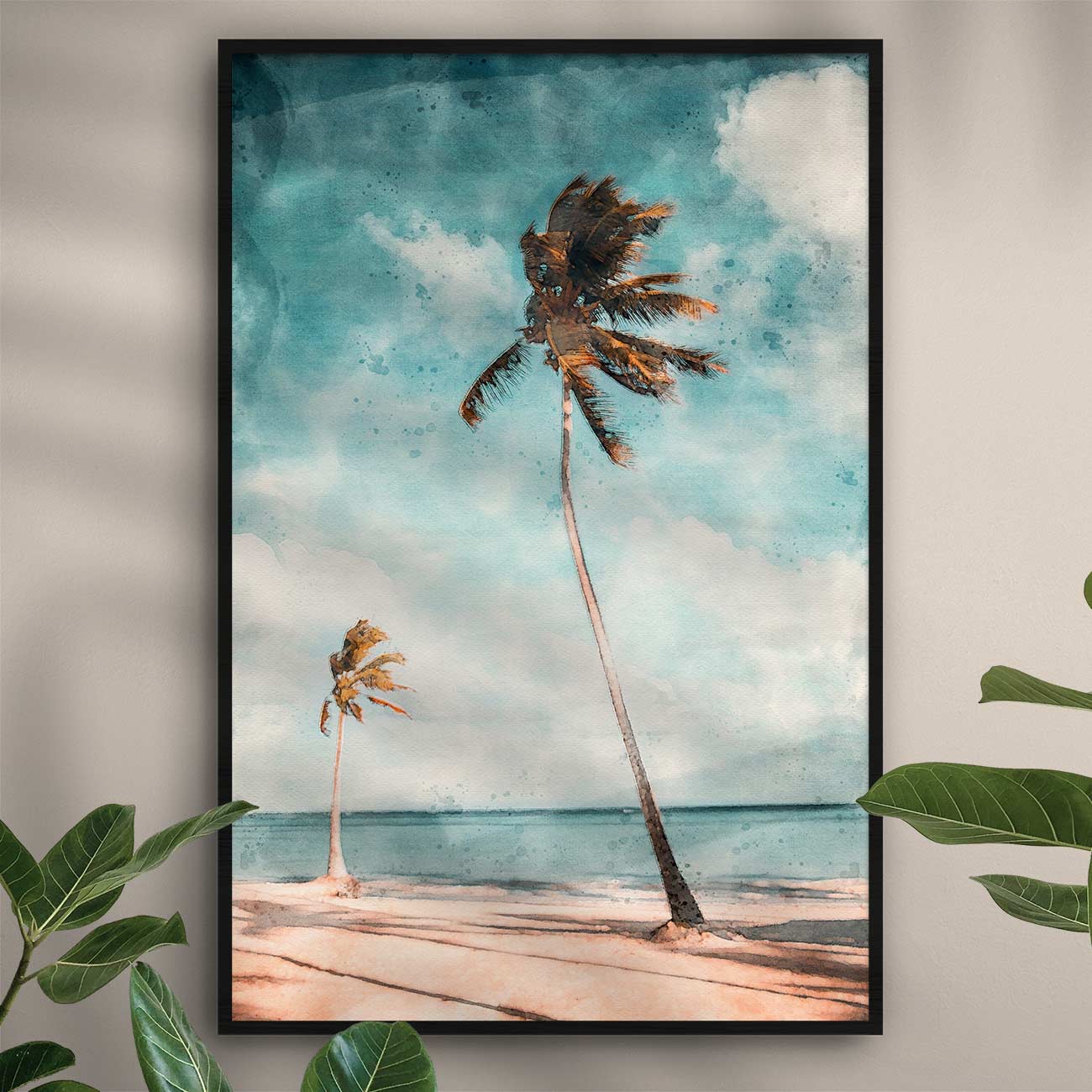 Strand mit Palme