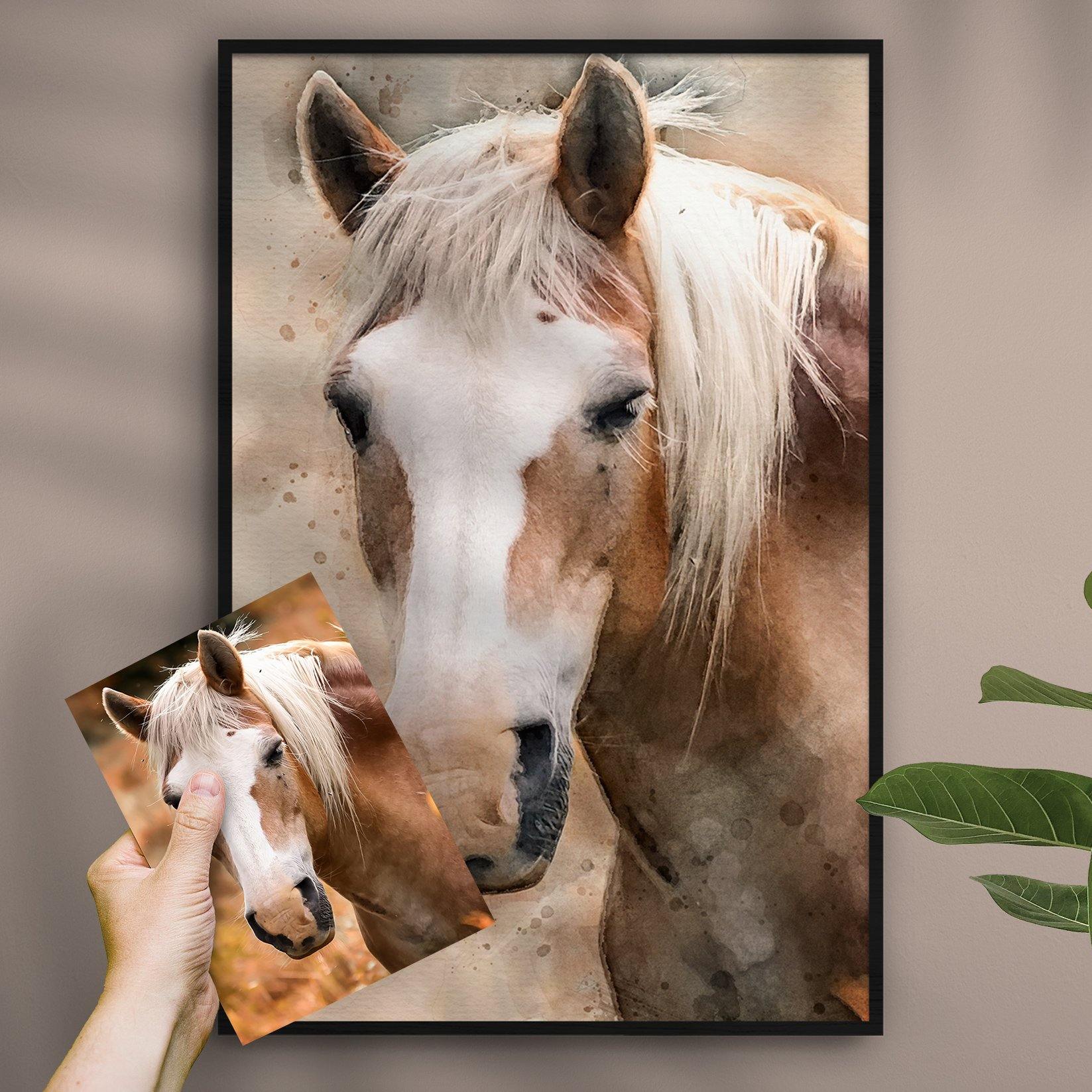 Personalisiertes Gemälde nach Fotovorlage