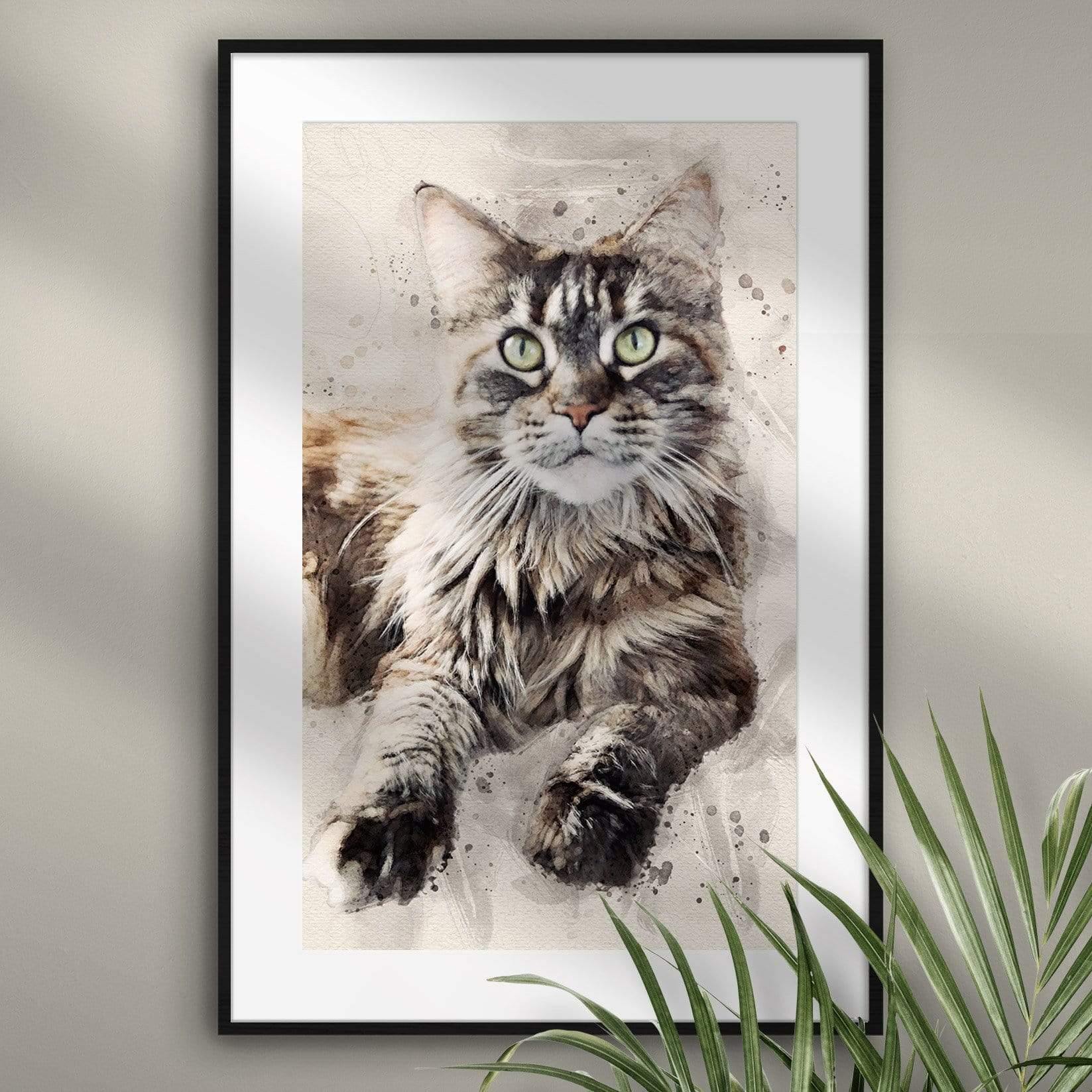 Personalisiertes Gemälde nach Fotovorlage