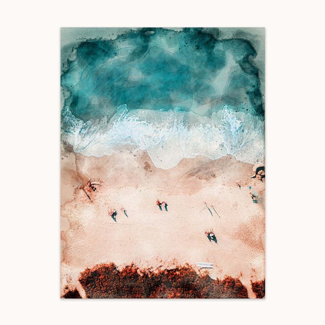 Strand von oben