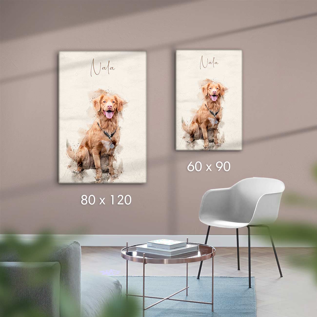 Personalisiertes Gemälde nach Fotovorlage