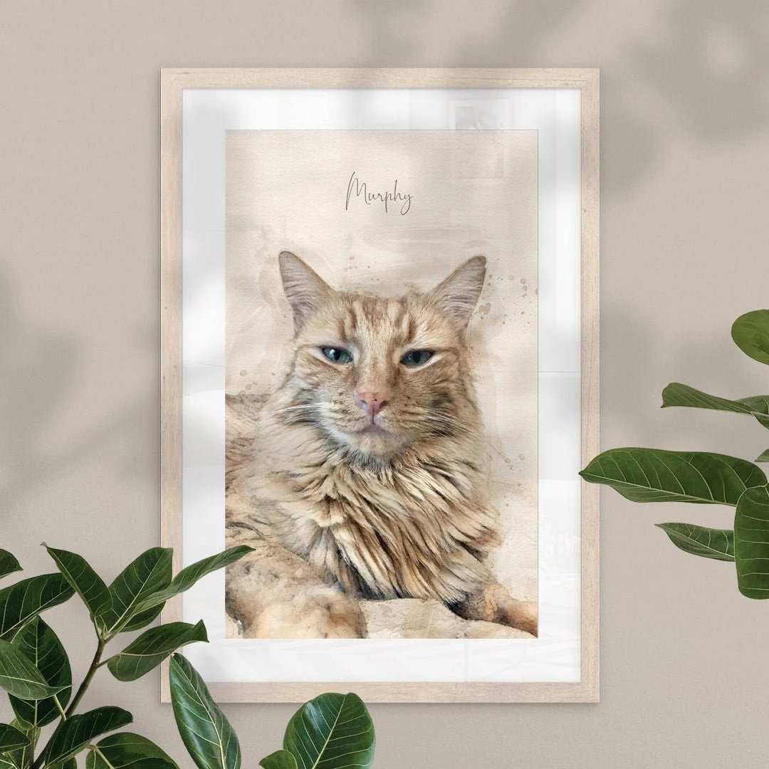 Personalisiertes Gemälde nach Fotovorlage