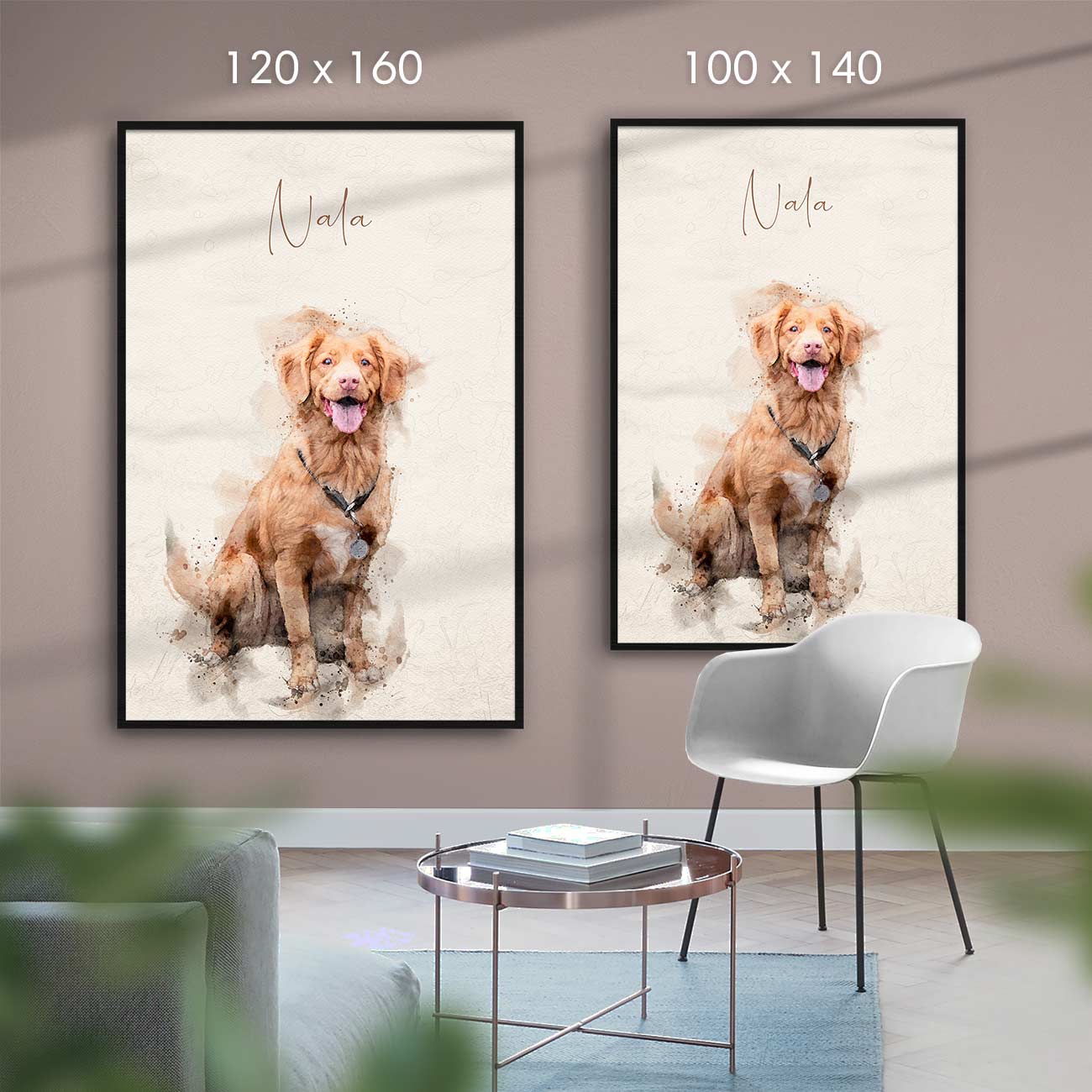 Personalisiertes Gemälde nach Fotovorlage