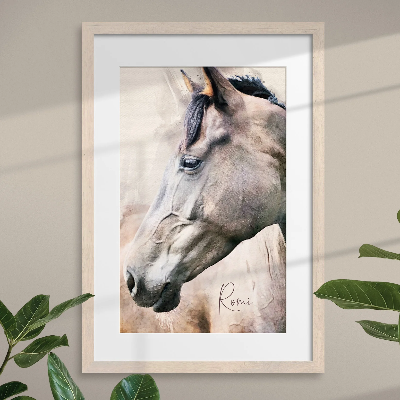 Personalisiertes Gemälde nach Fotovorlage