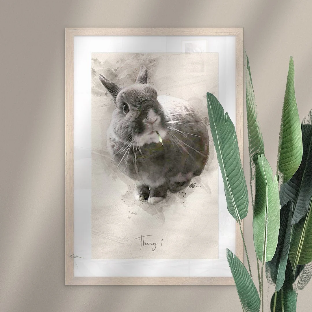 Personalisiertes Gemälde nach Fotovorlage