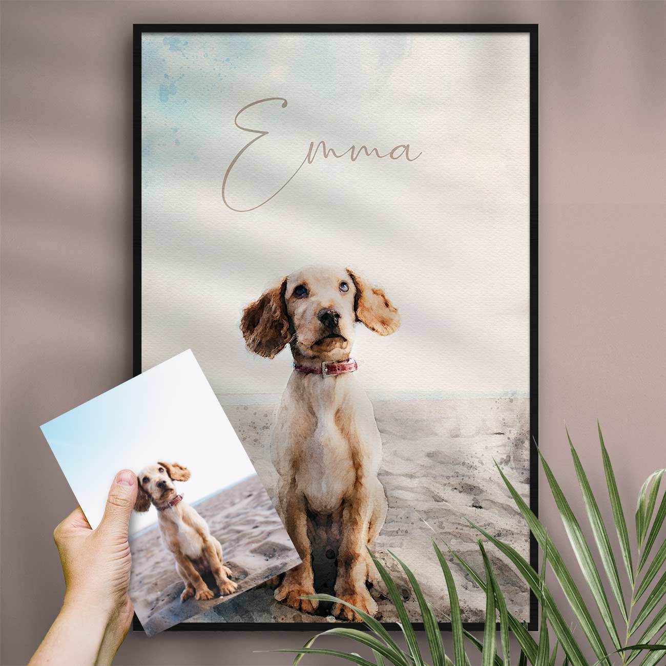 Personalisiertes Gemälde nach Fotovorlage