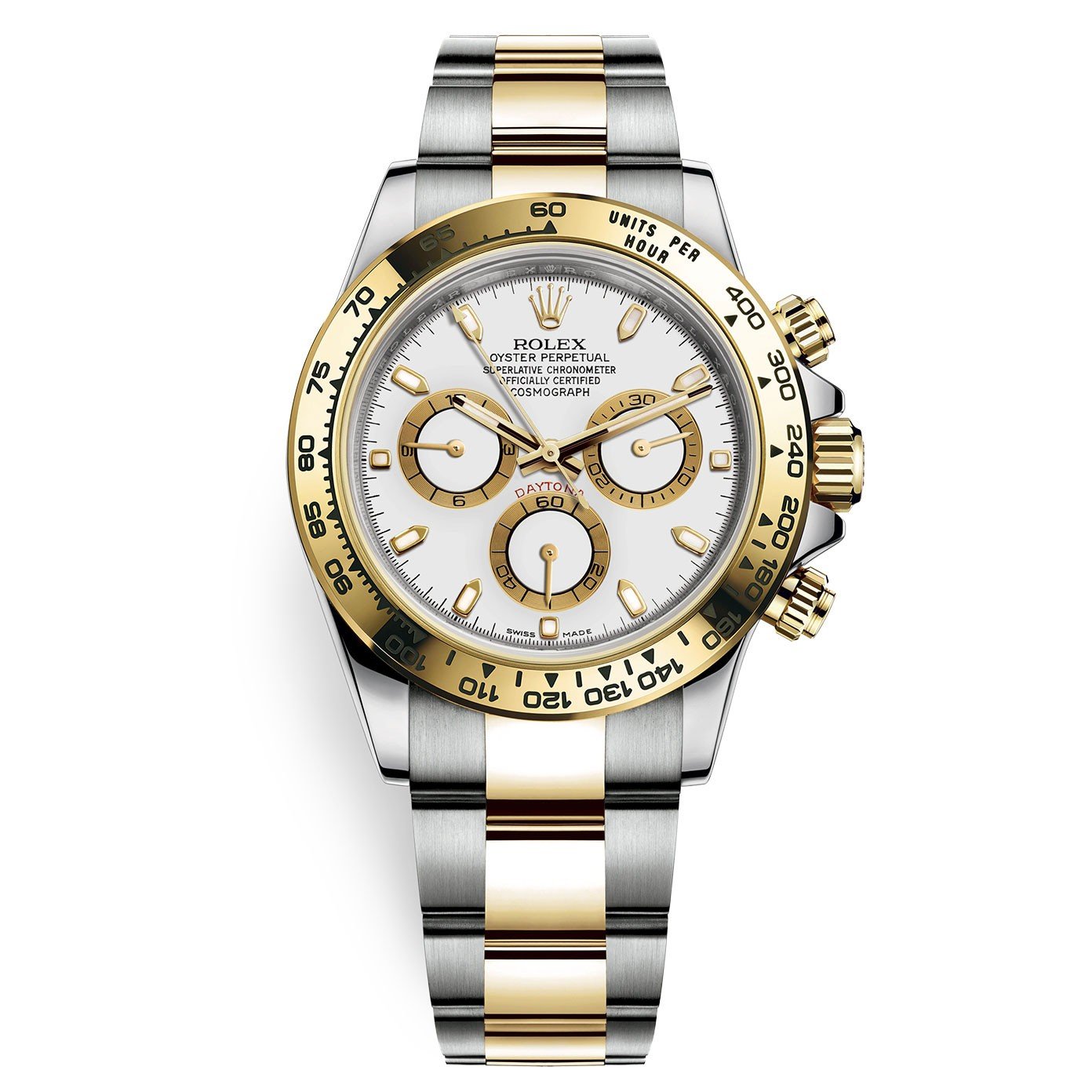 Cosmograph Daytona m116503-0001 White Index Oyster 40mm Watch - DiscoversMarket