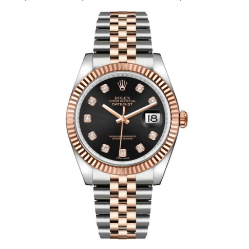 Datejust Black Diamond Dial 36mm - DiscoversMarket