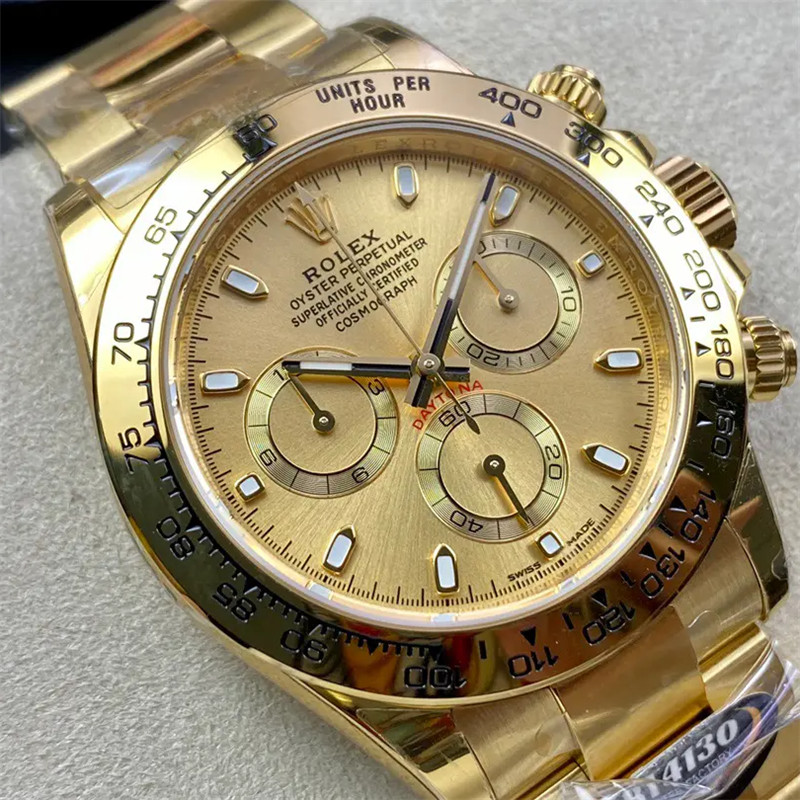 Cosmograph Daytona 116508 Champagne Index Oyster 40mm Watch - DiscoversMarket