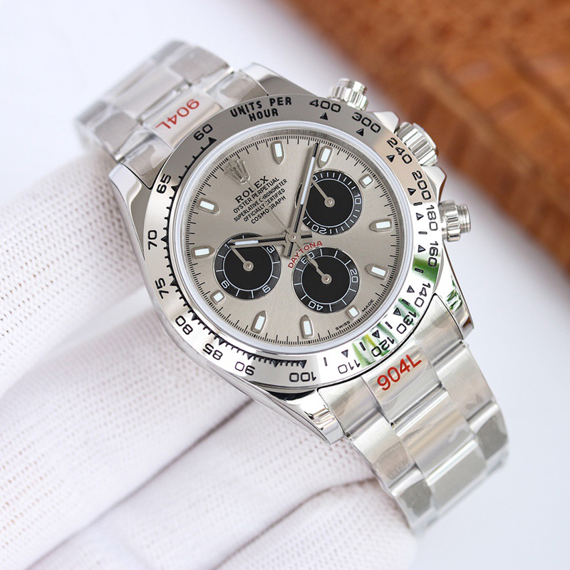 Cosmograph Daytona m116509-0072 Steel and Black Oyster 40mm Watch - DiscoversMarket