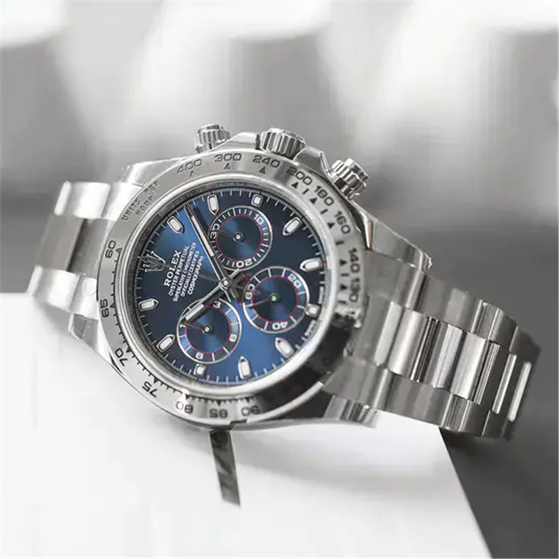 Cosmograph Daytona m116509-0071 Blue Index Oyster 40mm Watch - DiscoversMarket