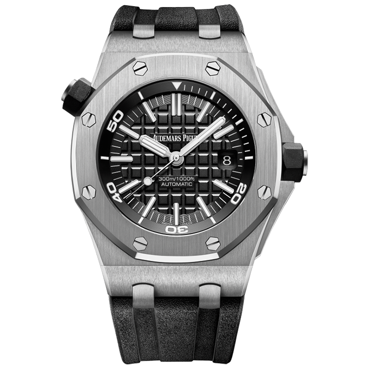 Aude Pig*et ROYAL OAK OFFSHORE DIVER Ref. 15710ST.OO.A002CA.01 - DiscoversMarket