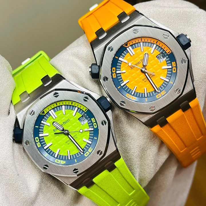 Aude Pig*et ROYAL OAK OFFSHORE DIVER Ref. 15710ST.OO.A038CA.01 - DiscoversMarket