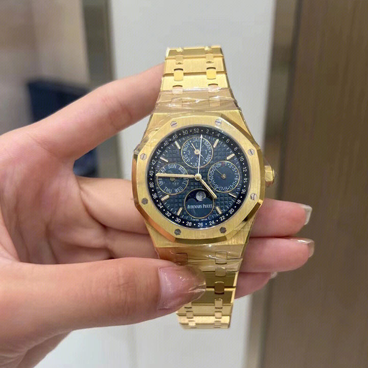 Aude Pig*et Royal Oak Perpetual Calendar 26574BA.OO.1220BA.01 - DiscoversMarket