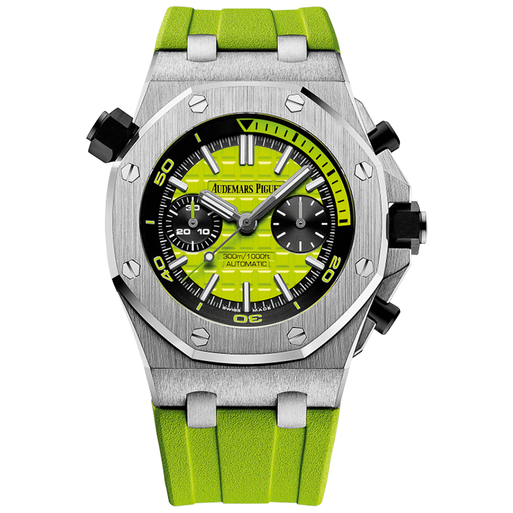 Aude Pig*et ROYAL OAK OFFSHORE DIVER CHRONOGRAPH Ref. 26703ST.OO.A038CA.01 - DiscoversMarket