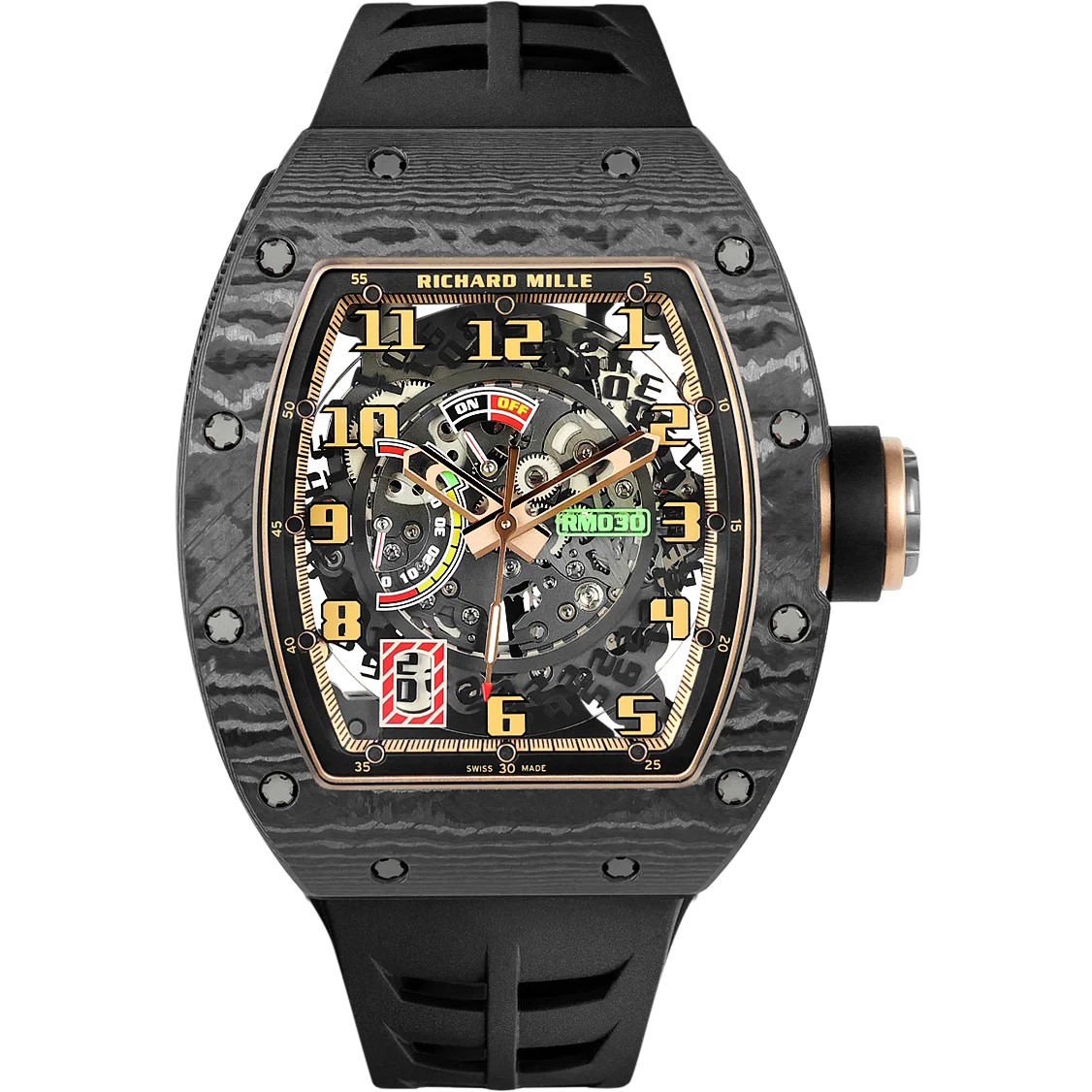 R&M RM 030 Automatic Winding with Declutchable Rotor Carbon Ultimate Limited Edition - DiscoversMarket