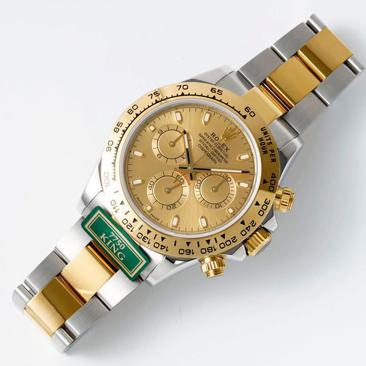 Cosmograph Daytona m116503-0003 Champagne Index Oyster 40mm Watch - DiscoversMarket
