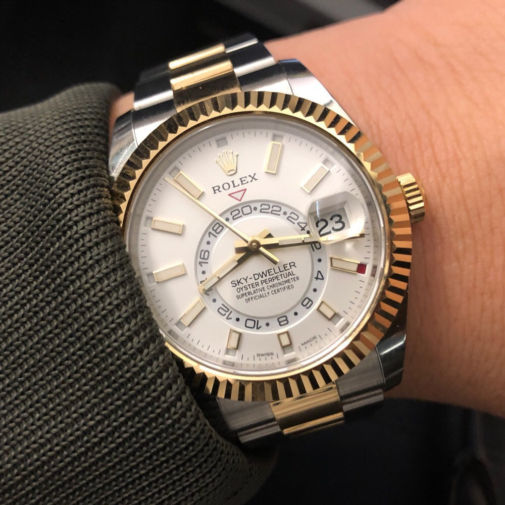Sky-Dweller White Dial 42mm - DiscoversMarket