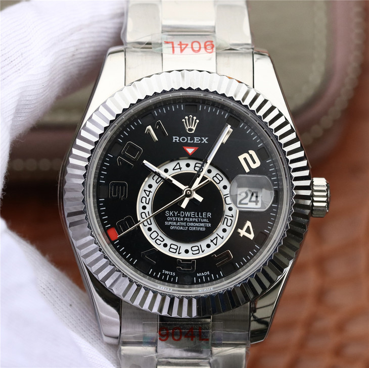 Sky-Dweller Black Dial 42mm - DiscoversMarket