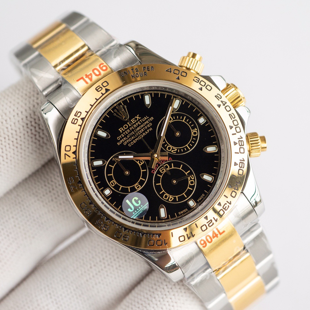 Cosmograph Daytona 116503 Black Index Oyster 40mm Watch - DiscoversMarket